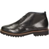 SIOUX - Meredith - Veterlaarsjes - Zwart - Leren Schoen