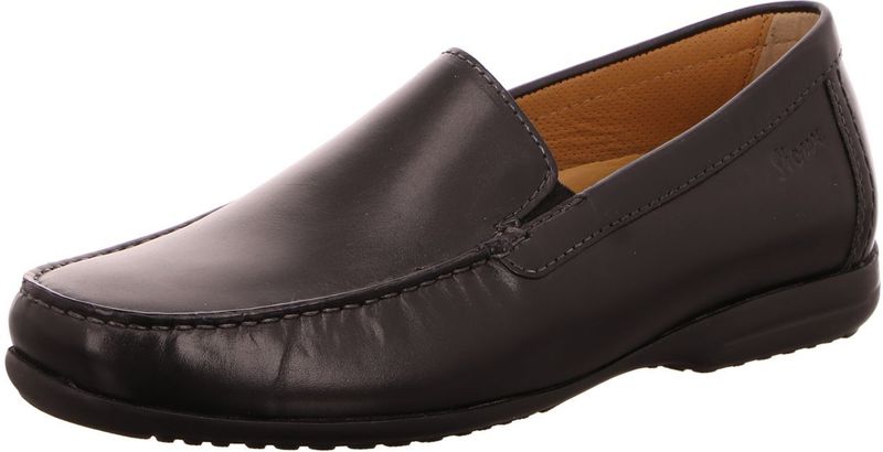 SIOUX - Gion - Mocassins - Zwart - Glad Leer