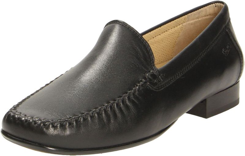 Sioux - 6310 - Instappers - Schwarz - Leer