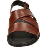 SIOUX - Mirtas - Sandalen - Bruin - Verstelbare Riemen - Gespsluiting