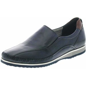 Mocassins - Hajoko - Effen - Leer - Slip-On - Ronde Neus
