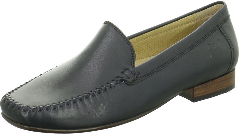 Mocassins - Campina - Effen - Leer - Glanzend - Platte Hak