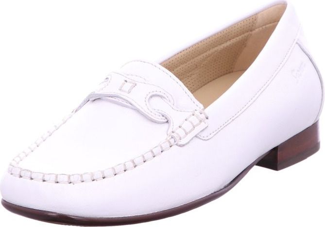 Sioux - Colina - Mocassin - Wit - Leer