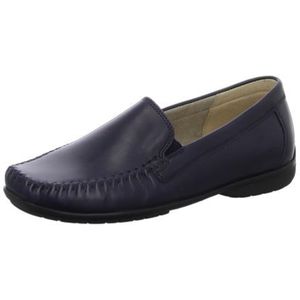 Mocassins - Effen - Leer - Glanzend - Platte Hak