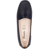 Mocassins - Zalla - Effen - Leer - Blokhak - Platte Hak