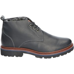 Chukka Boots - Adalrik - Effen - Leer - Ronde Neus - Contrasterende Naden
