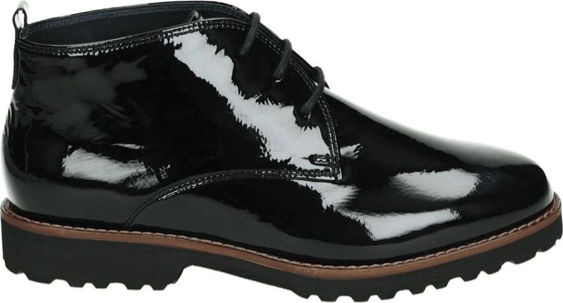 SIOUX - Meredith-702-H - Veterschoen - Zwart - Leer