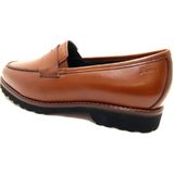 Instappers - Effen - Leer - Platte Hak