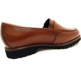 Instappers - Effen - Leer - Platte Hak