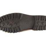 Instappers - Effen - Leer - Platte Hak