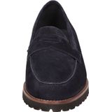 Instappers - Meredith - Effen - Leer - Suède - Platte Hak