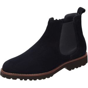 Chelsea - Meredith - Chelsea Boots - Zwart - Leer/Suède