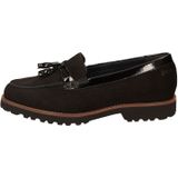 Sioux - Dames Loafers - Zwart - Leer