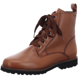 Sioux Schnürstiefeletten für Damen, braun, Gr. 37 ½ EU / 4,5 UK