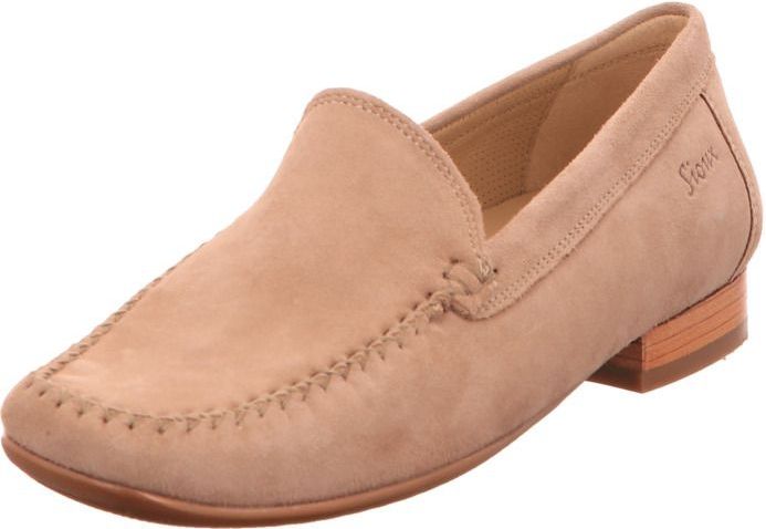 Sioux - CAMPINA - Instappers - Taupe - Suede - Wijdte F