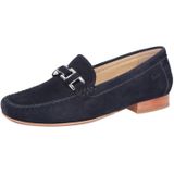Sioux - CAMBRIA - Instappers - Blauw - Suède - Rubber Zool