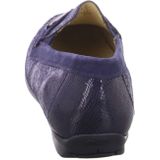 Sioux - CORTIZIA-723-H - Instappers - Blauw - Nubuck - Rubber Zool