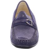 Sioux - CORTIZIA-723-H - Instappers - Blauw - Nubuck - Rubber Zool