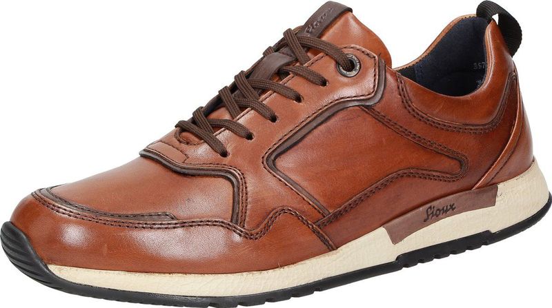 Sioux - 3979 Sneakers - Cognac - Leer