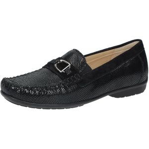 Merk - Cortizia - Nette Schoenen - Dierenprint - Leer - Platte Hak