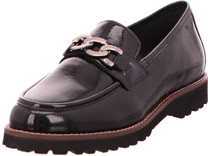 Instappers - Meredith - Effen - Leer/Lak - Blokhak