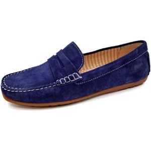 Sioux Dames Carmona-700 mocassin, Indigo, 38 EU