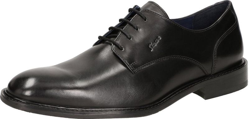 Business-Herrenschnürer - Brogue-Style - Zwart - Kalbleder