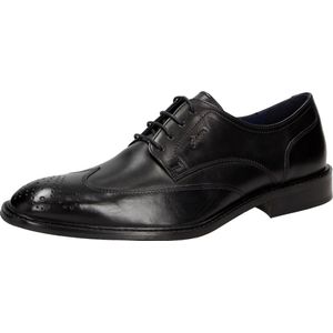 SIOUX - Malronus-701 - Veterschoen - Zwart - Leer