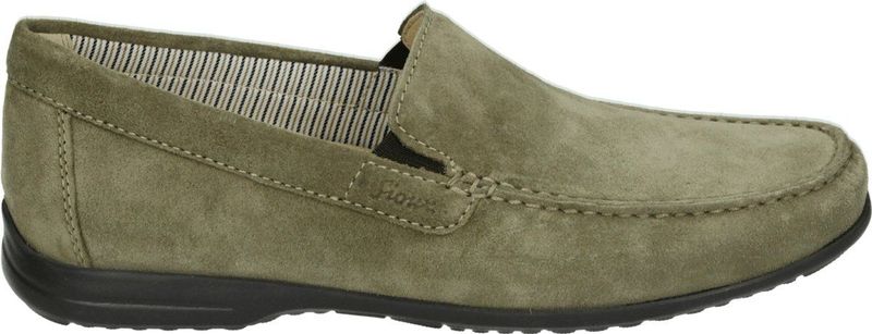 Sioux - GIUMELO-700-H - Herenschoenen - Groen - Suede - Rubber Zool