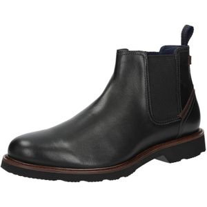 SIOUX Chelsea boots 'Dilip-717'  zwart