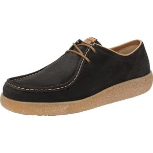 Sioux - Jukondon 3111021 - Lage Veterschoen - Anthracite - Suede