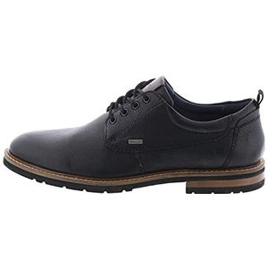 Sioux Rostolo-700-tex Oxford platte heren, zwart.