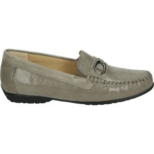 Sioux - CORTIZIA-723-H - Instappers - Taupe - Suede - Rubber Zool