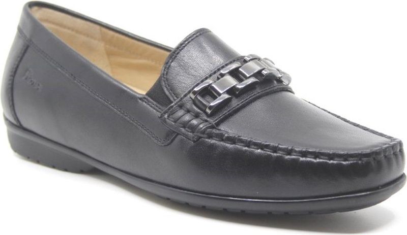 SIOUX - Cortizia - Mocassins - Zwart - Leer