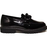 Sioux - Meredith-744-H Slipper - Dames - Zwart - Kalblack Leder