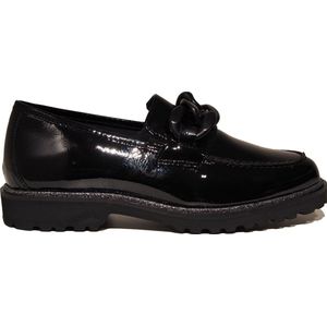 Sioux - Meredith-744-H Slipper - Dames - Zwart - Kalblack Leder