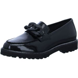 Sioux - 69530 - Loafers - Zwart - Lakleer - Met Uitneembaar Voetbed