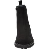 Enkellaarsjes - Meredith - Effen - Leer/Textiel/Suède