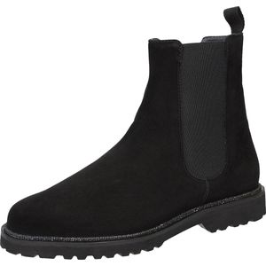 Merk - Meredith - Enkellaarsjes - Effen - Leer/Textiel/Suède