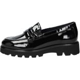 Sioux - Meredira-726-H - Mocassins - Zwart - Leer