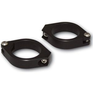 HIGHSIDER - Standpijpklemmen - Zwart - Aluminium - Voor Standpijpdiameters 38 mm tot 41 mm