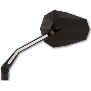 Highsider - Stealth-X4 - Achteruitkijkspiegel - Matzwart - LED-indicatoren
