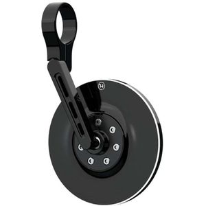 Highsider - Pro Conero 301-039 - Achteruitkijkspiegel - Zwart - CNC-gefreesd