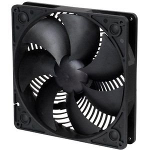 SilverStone SST-AP181 - Luchtpenetrator 180 mm hoogwaardige behuizing ventilator met uniek luchtstroomkanaal, zwart
