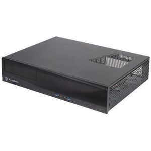 SilverStone Technology SilverStone SST-ML03B - Milo Micro ATX Smalle HTPC behuizing, zwart