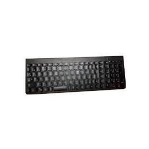 Lenovo Keyboard (GERMAN) 25214267, Standard, Wireless, FRU25214267 (25214267, Standard, Wireless, RF Wireless, QWERTZ, Black)