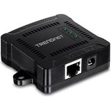 GIGABIT POE SPLITTER - Zwart - TPE-104GS - 1 x Gigabit Data In/Out