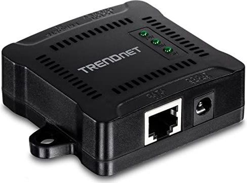 GIGABIT POE SPLITTER - Zwart - TPE-104GS - 1 x Gigabit Data In/Out