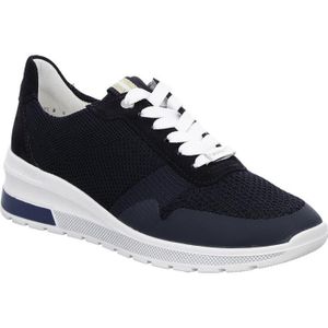 ARA Dames Napels Sneakers, blauw, 38.5 EU