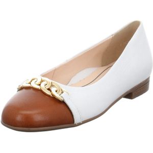 Ara - Sardinia - Ballerina's - Wit - Leer